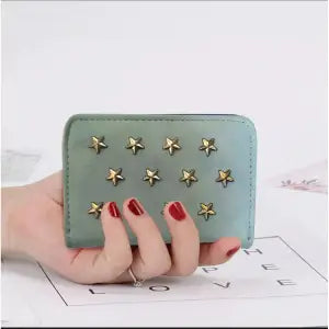 Mini Wallet for Girls Short Purse for Women Mini Coin Pouch Card Holder