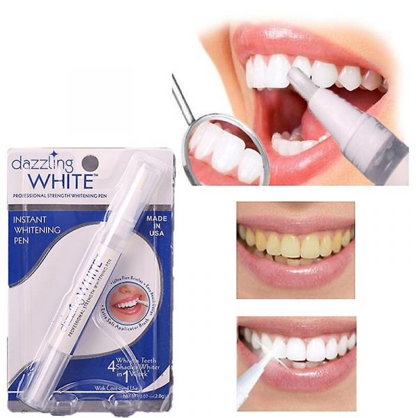 Natural Teeth Whitening Gel Pen Plaque and Stains Clean Teeth Serum